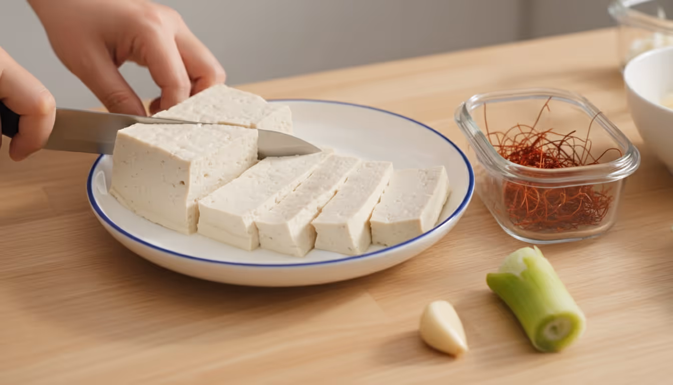 두부 썰기