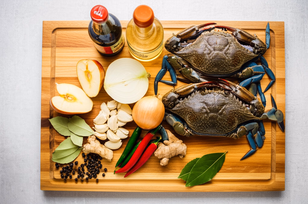 간장 양념 재료들